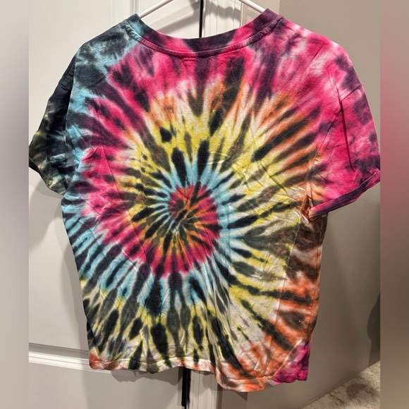 No boundaries tie dye shirt XXL Juniors - Picture 4 of 8